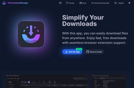 AB Download Manager 的页面预览